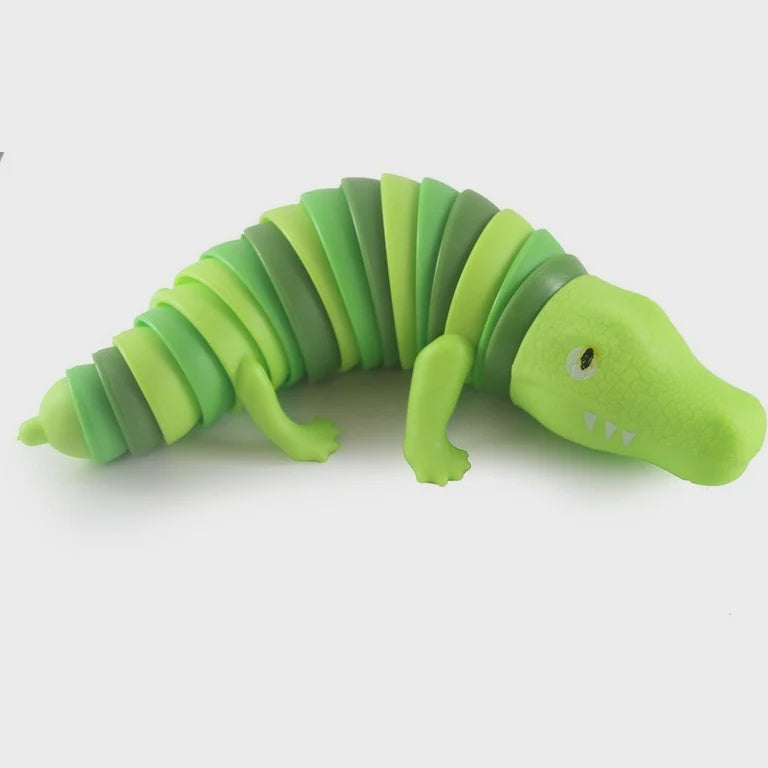 9" 3D Wiggle Alligator