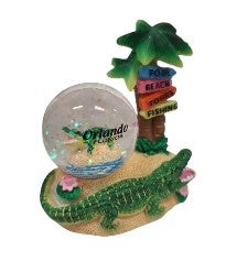 Orlando Alligator Sign 45mm w/Globe