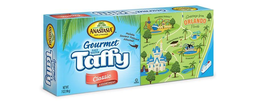 Anastasia Confections - Assorted 7oz Salt Water Taffy