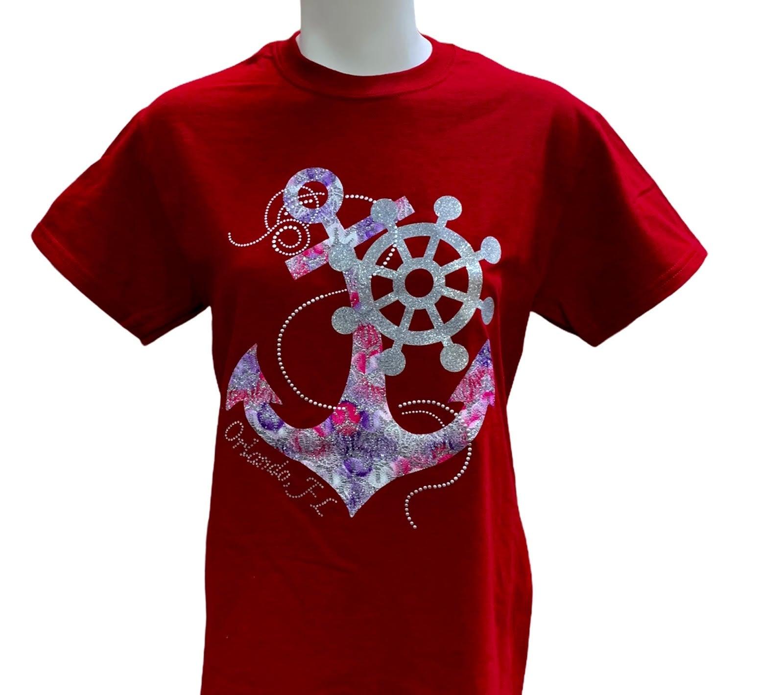 Anchor Cherry Orlando T-shirt w/Stone