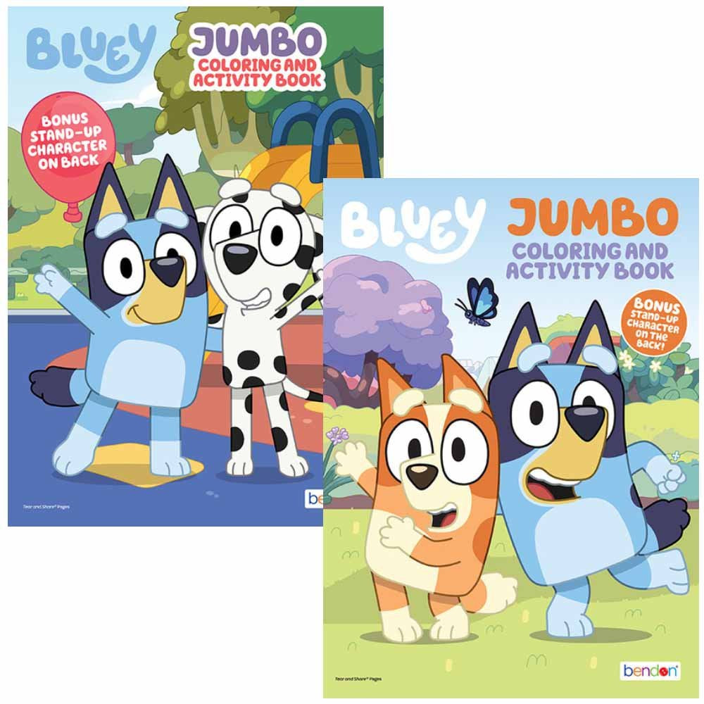 Bluey 80pg Coloring Book 2 Asstd.