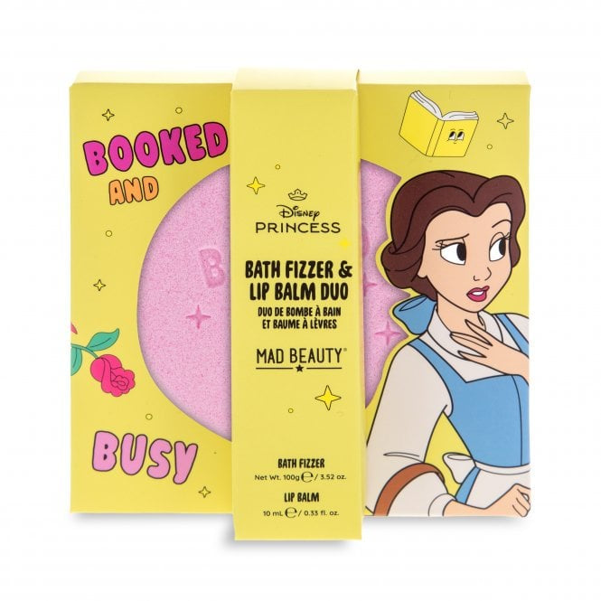 Disney Princess Express Yourself -Bath Fizzer & Lip Balm Set - Belle