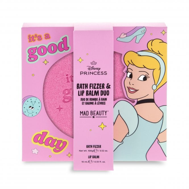 Princess Express Yourself-Bath Fizzer & Lip Balm Set - Cinderella