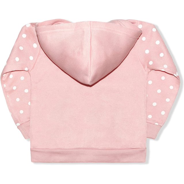 Disney Toddler Girl Minnie Mouse Zip-Up Hoodie, Sizes 2T-4T