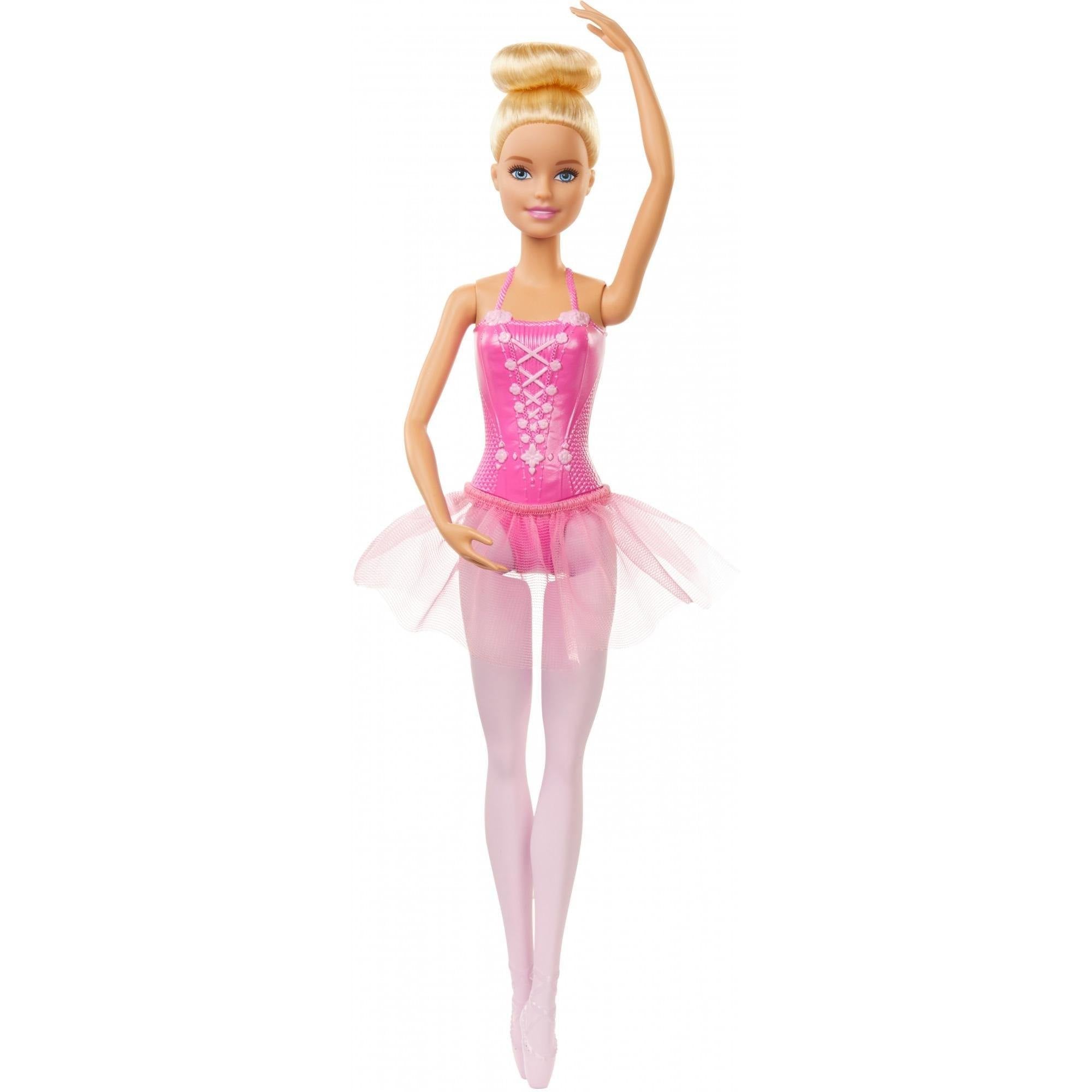 Barbie Ballerina Doll With Tutu And Sculpted Toe Shoes