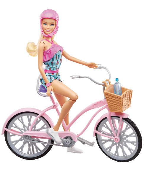 Barbie Doll and Bike