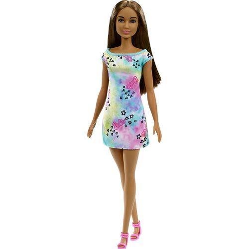 Barbie Doll with Tie-Dye Dress and Red Hair