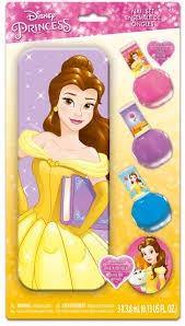 Belle 3pk Nail Polish Set with Large Tin on Card
