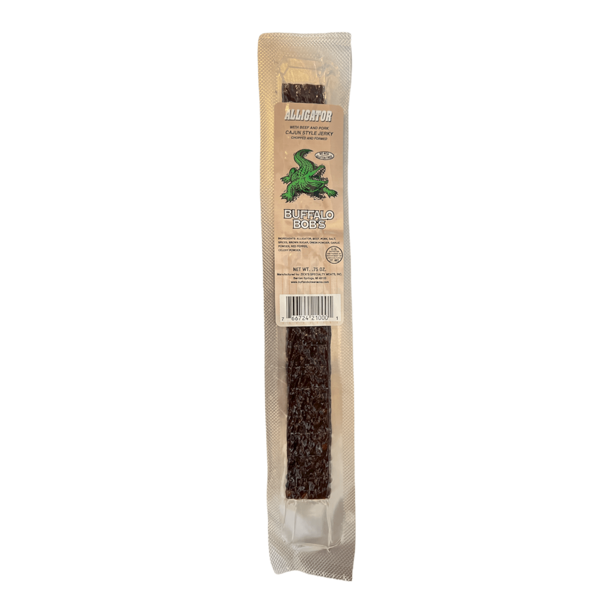 Buffalo Bob`s Alligator Cajun Jerky