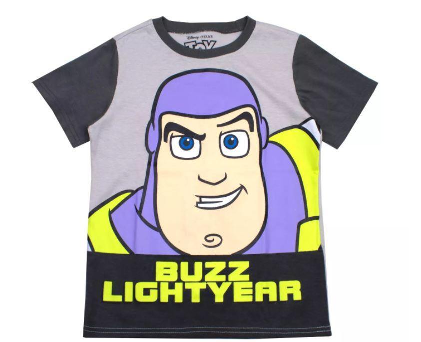 Buzz Lightyear Boy's Tee Black Size