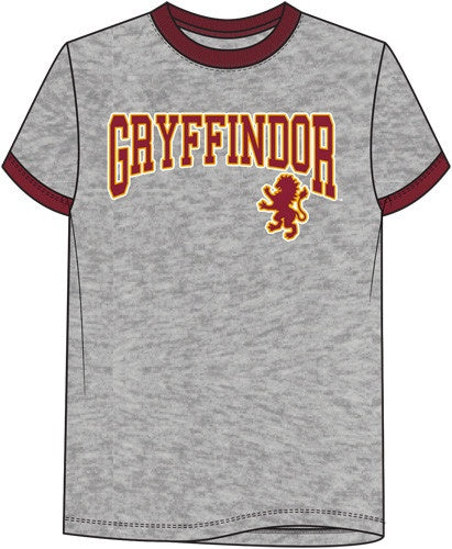 Adult Harry Potter Gryffindor Tee, Gray Heather