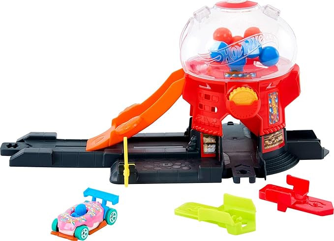 Hot Wheels City Downtown Candy Shop Play Set