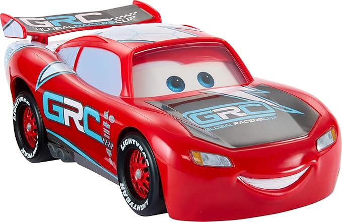 Disney And Pixar Cars Lightning Mcqueen Toy Vehicle With 2 Modes