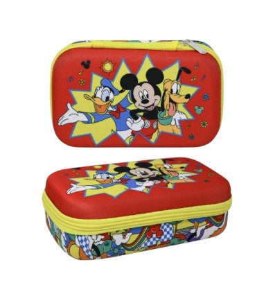 Mickey Donald and Pluto Molded EVA Pencil Case