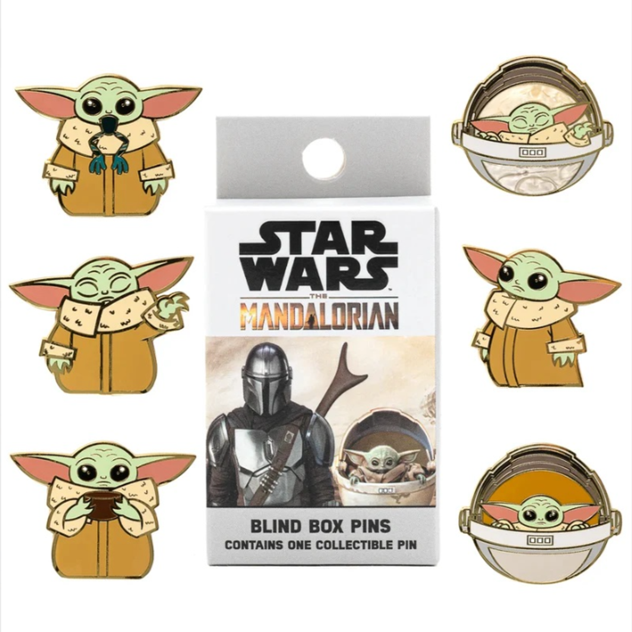 Loungefly Star Wars-Mandalorian Surprise Pin
