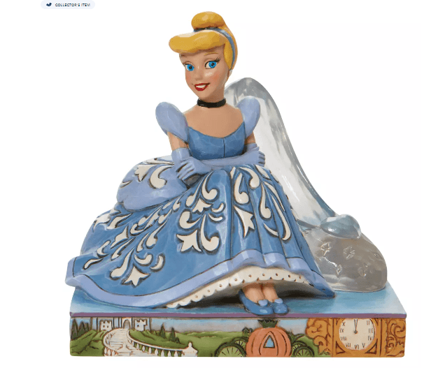 Cinderella Glass Slipper Figure by Jim Shore