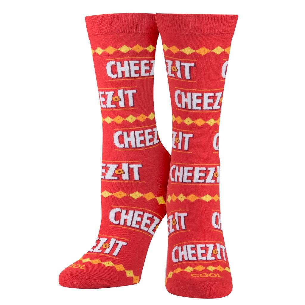 Cool Socks - Womens Crew - Cheez It Stripes