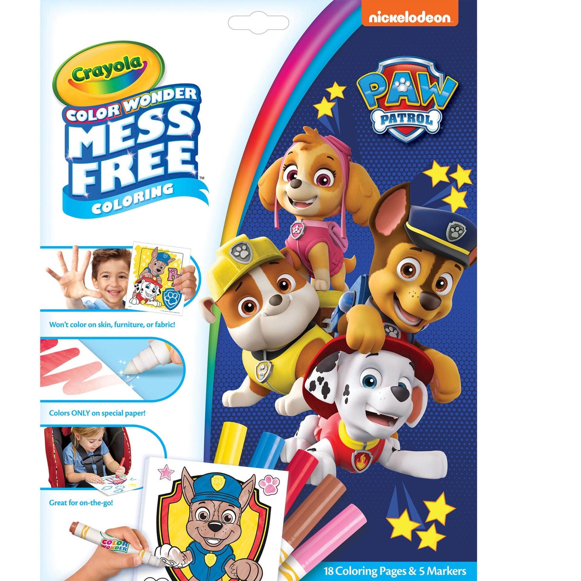 Crayola Color Wonder Mess Free Colouring Paw Patrol