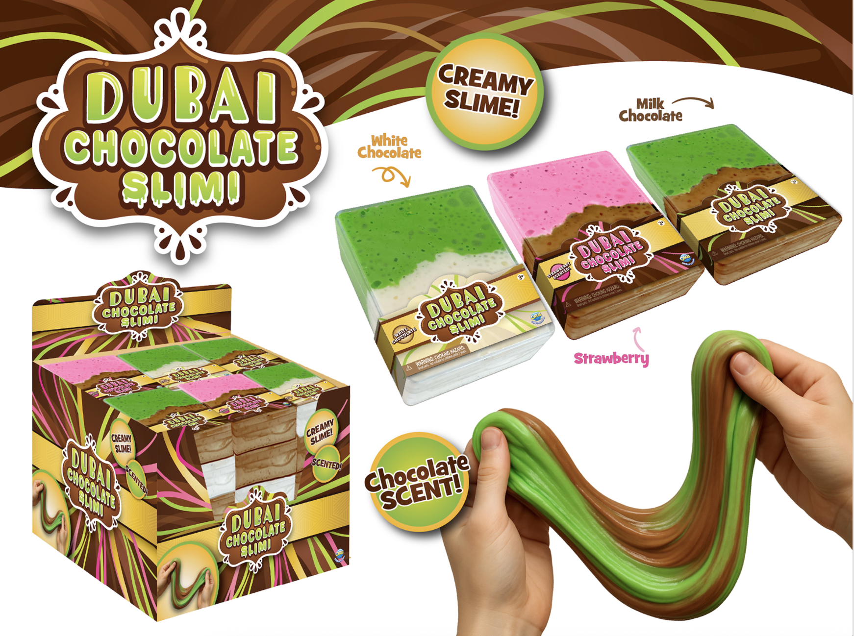 Dubai Chocolate Slimi -1pc