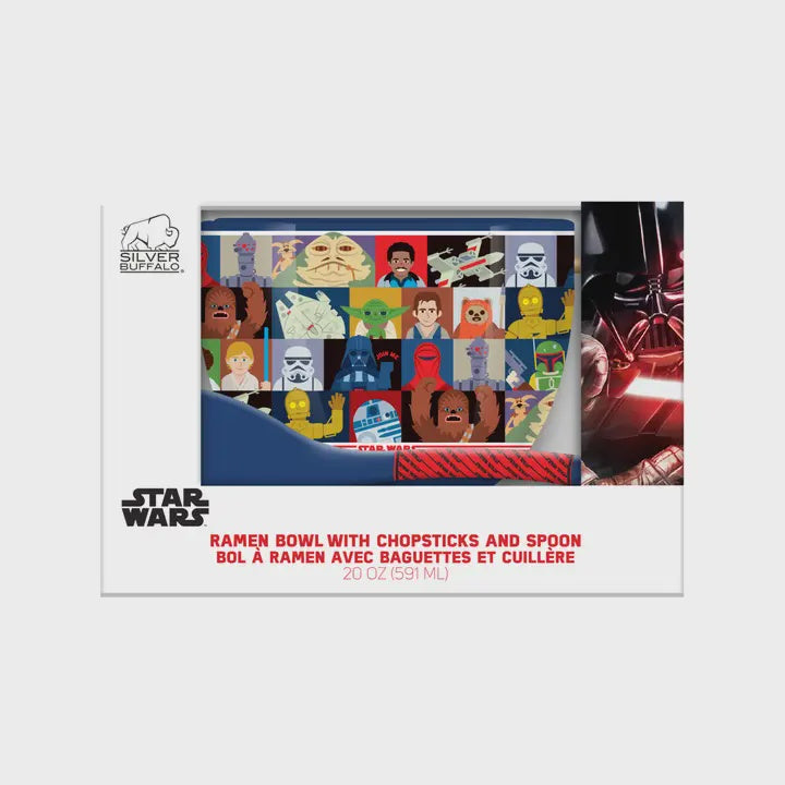 Star Wars Happy Friends & Enemies *Boxed* 20oz Ramen Bowl