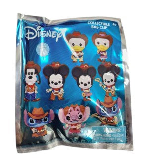 Disney Classic Western 3D Foam Bag Clip, Series 71
