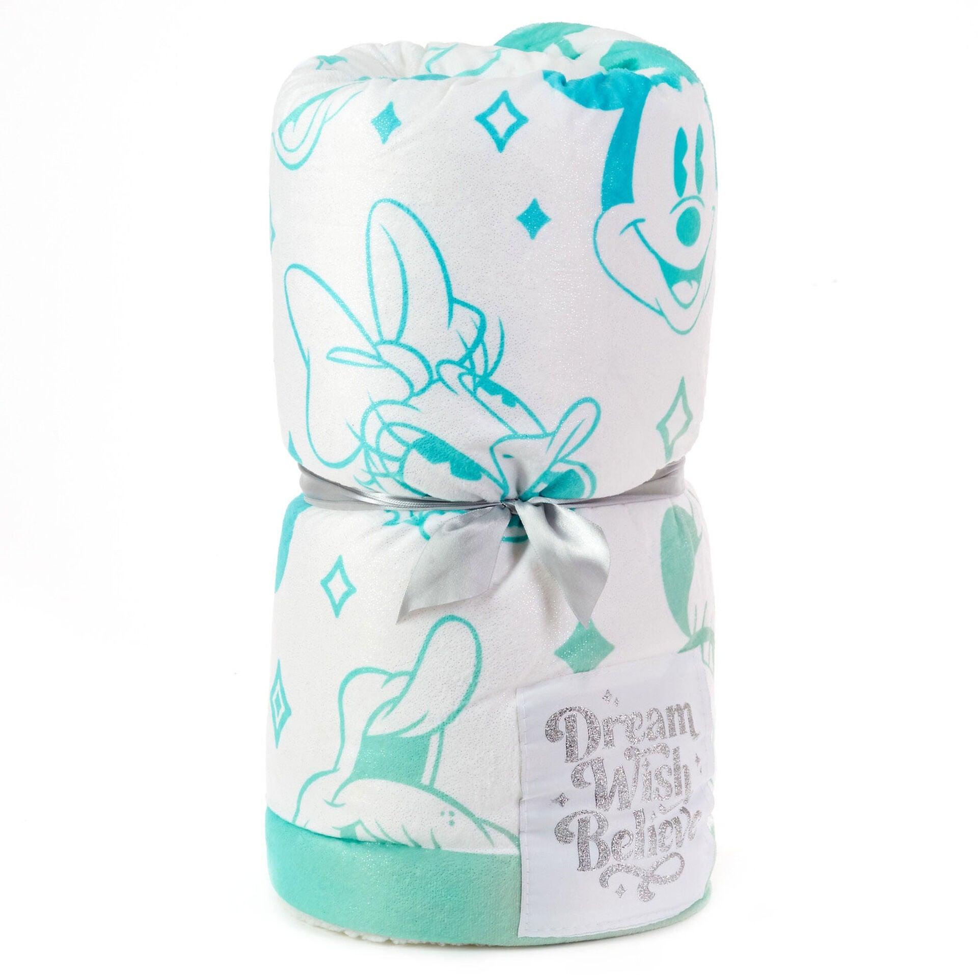 Disney 100 Years of Wonder Mickey and Friends Throw Blanket, 50x60