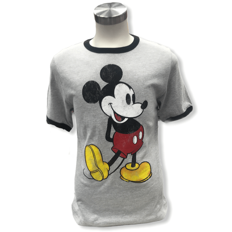 Disney Adult Nostalgia Mickey Mouse Ringer Tee