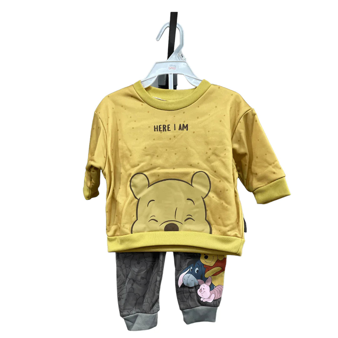 Disney Baby 2Pc Pant Set Here I am Winnie the Pooh