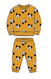 Disney Baby Boy's Mickey Mouse Yellow Jogger Set