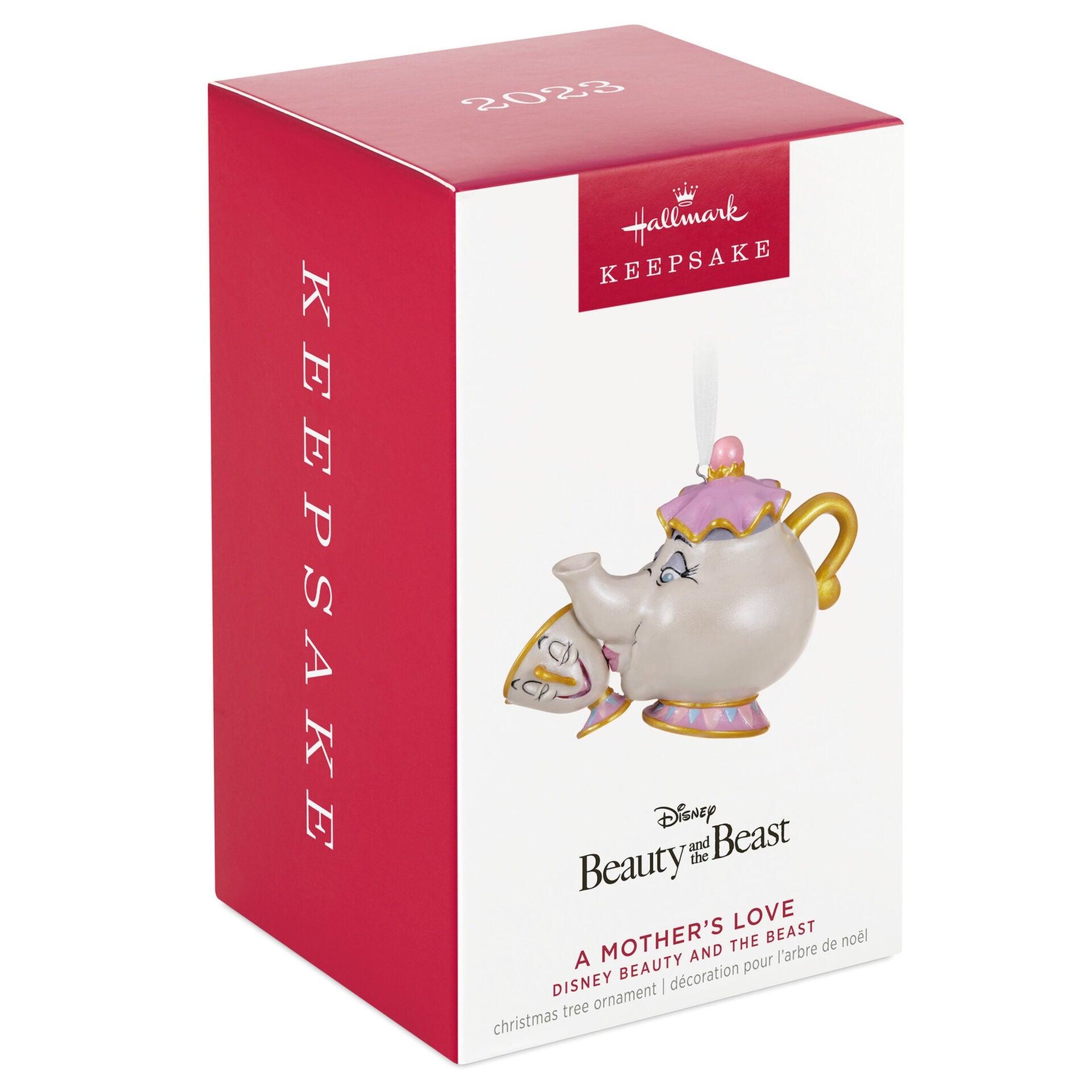 Disney Beauty and the Beast A Mother's Love Porcelain Ornament