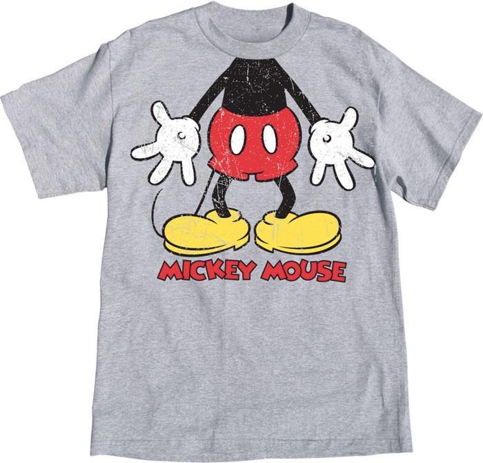 Disney Boys T-Shirt Headless Mickey, Gotta Love Mickey Mouse