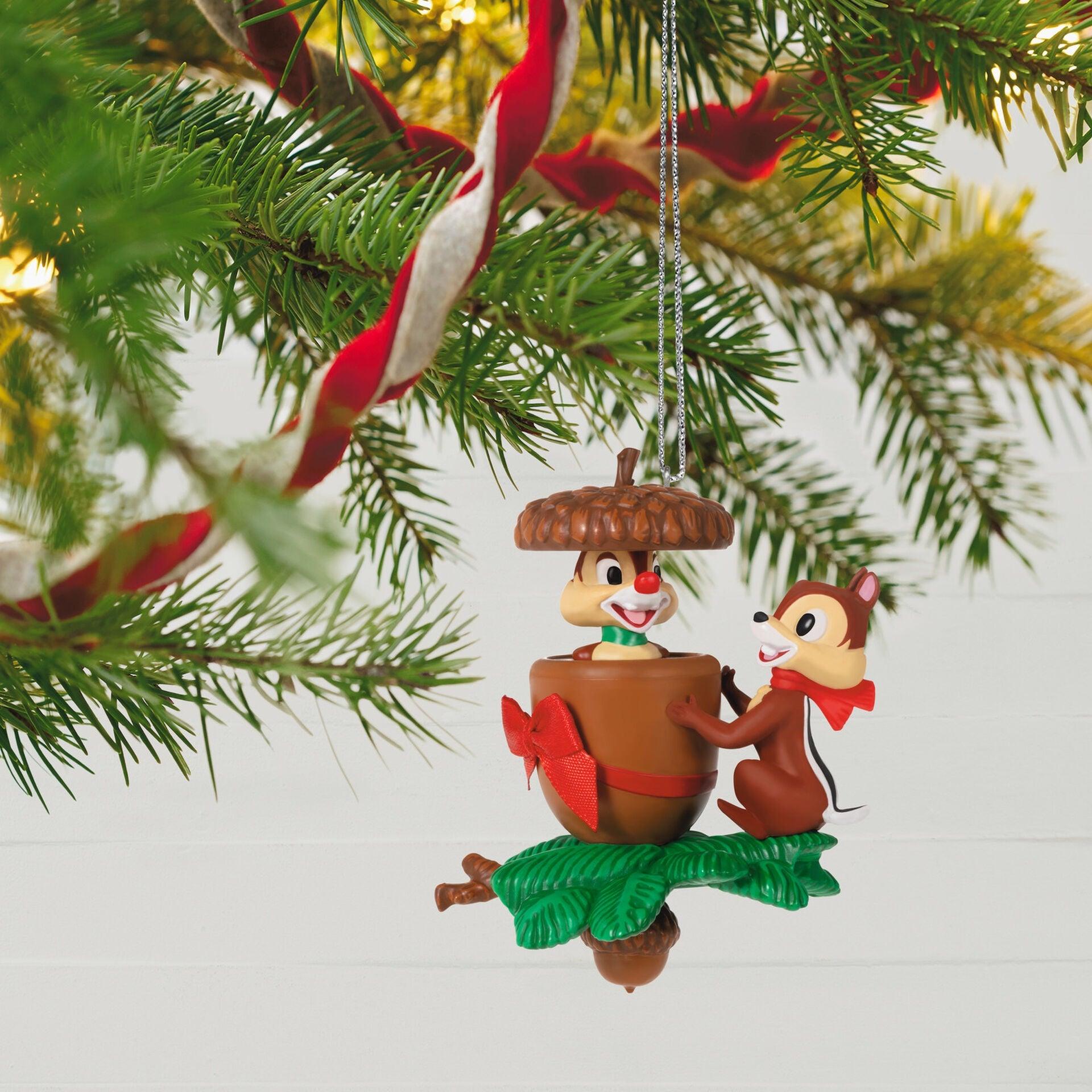 Disney Chip and Dale In a Nutshell Ornament With Motion