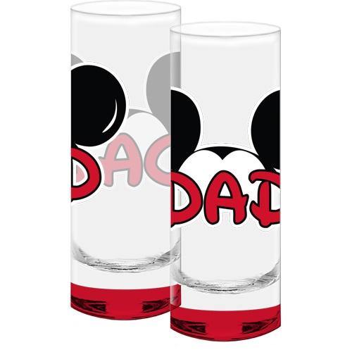Disney Dad Collection Shot Glass, Red Bottom