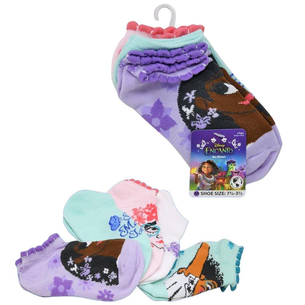 Disney Encanto 5pk Ankle Socks Size 6-8.5