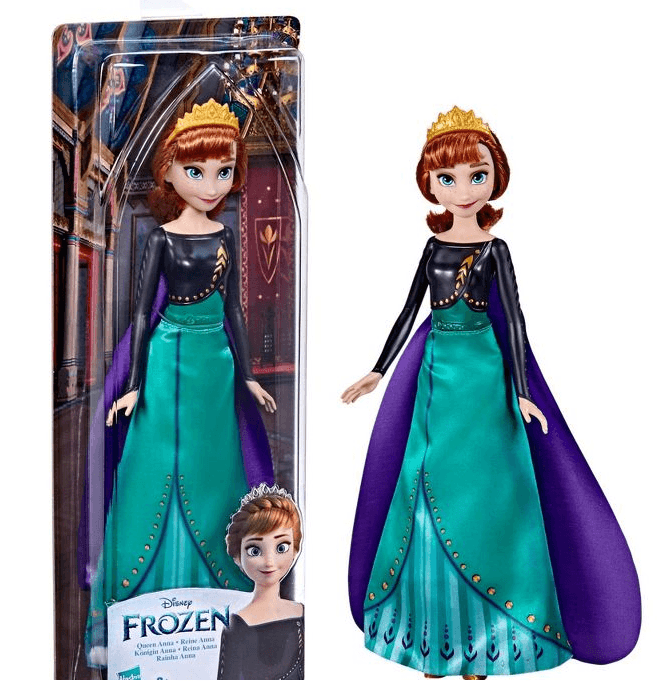 Disney Frozen 2 Shimmer Queen Anna Doll