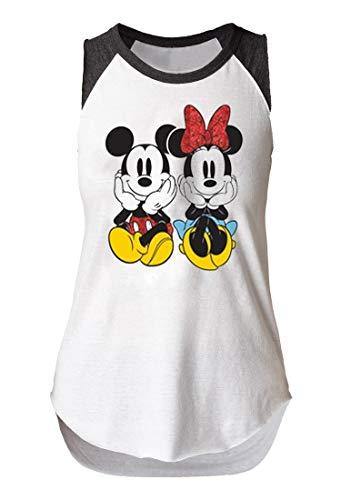 Disney Girls Mickey & Minnie Mouse Sleeveless