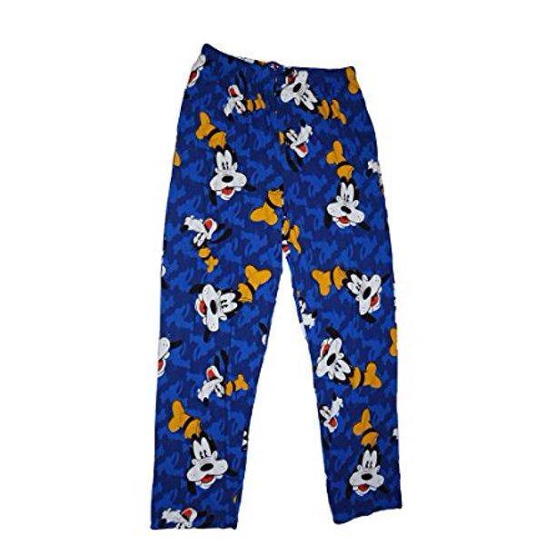 Disney Goofy All Over Mens Printed Pajama Pant Blue