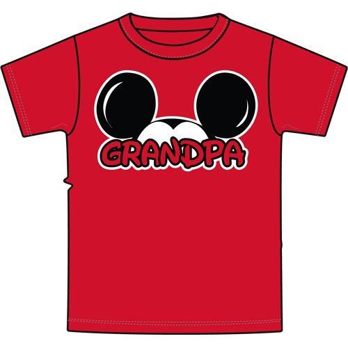 Disney Grandpa Adult Matching Family Tee