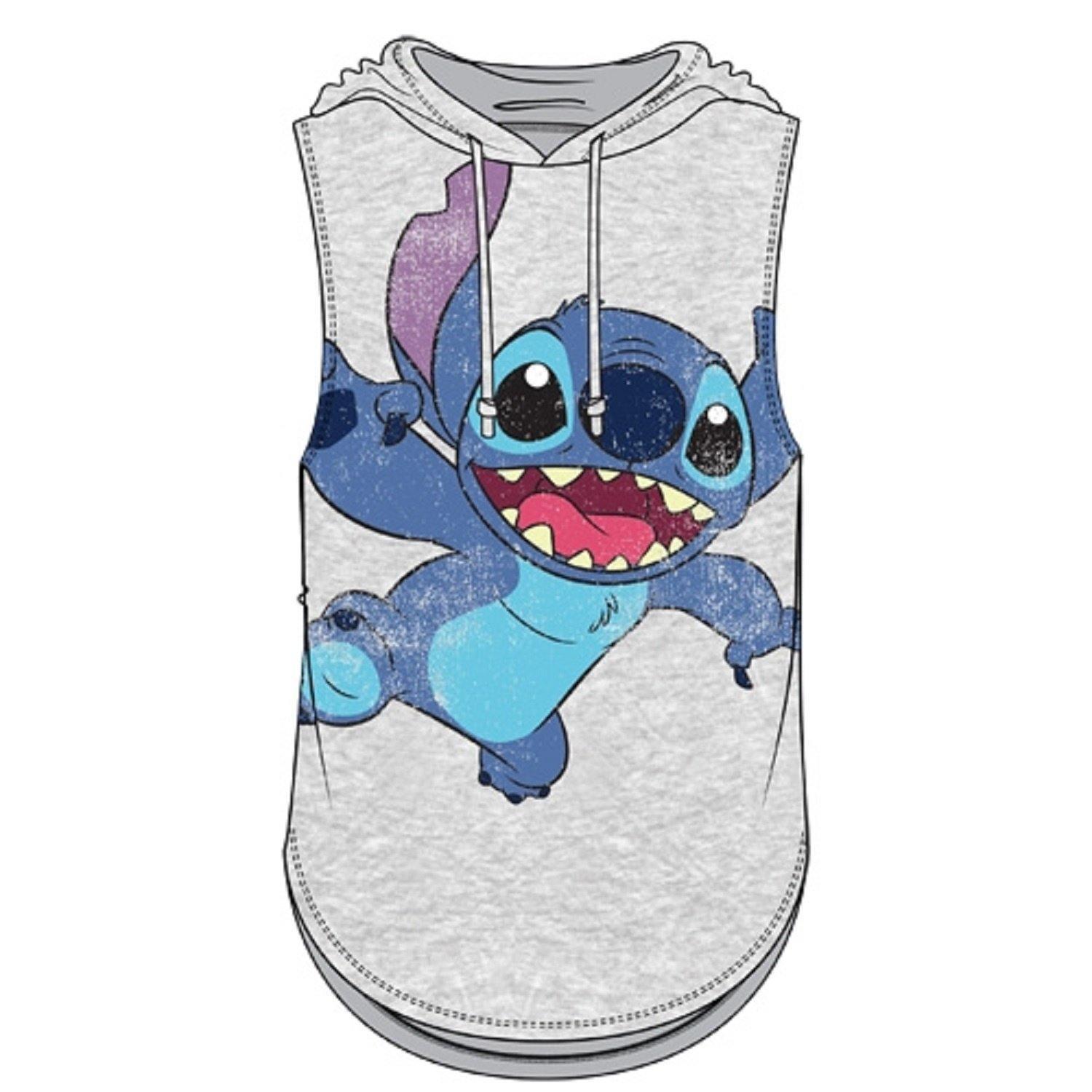 Disney Juniors' Fashion Hooded Tank Top Pop Stitch