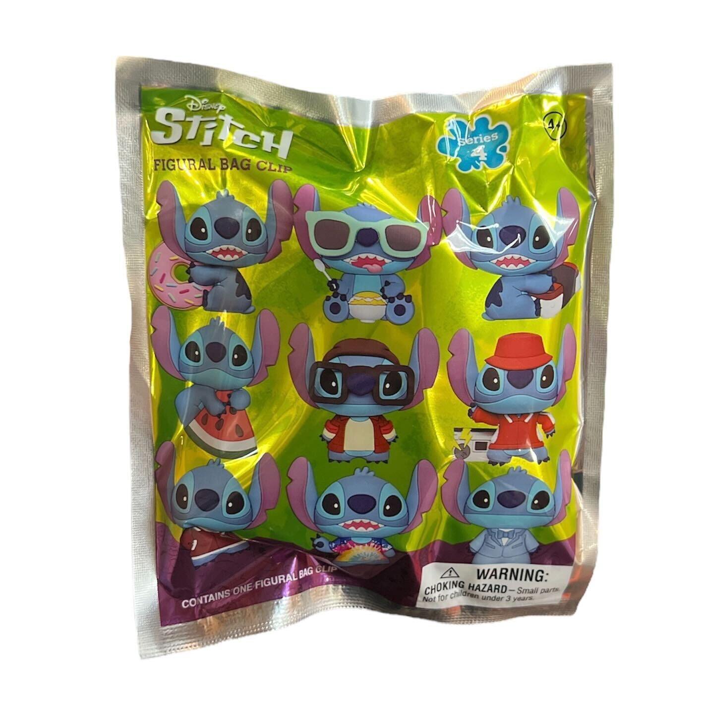 Disney Lilo & Stitch 3D Foam Bag Clip, Series 4