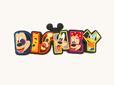 Disney 2-D Relief Soft PVC Magnet