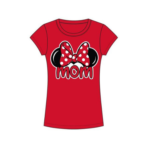 Red disney top family shirts