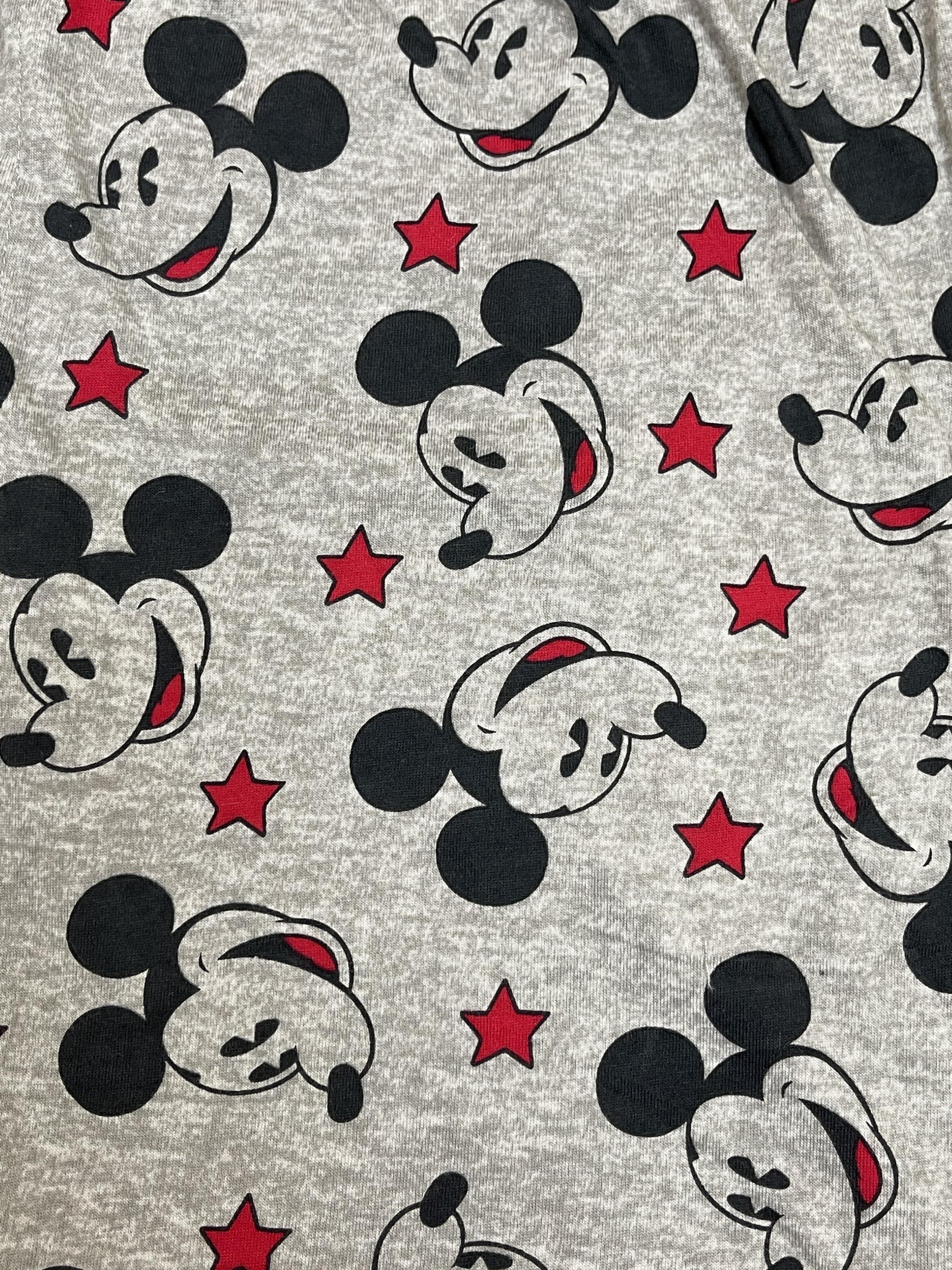 Disney Mens Boxer Shorts Gray Mickey Mouse