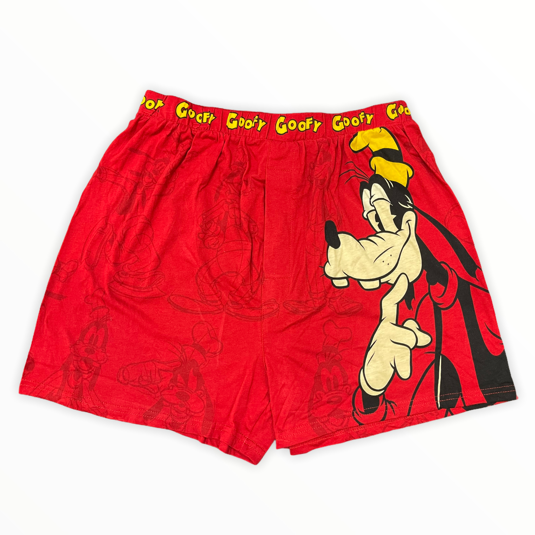 Disney Mens Red Goofy Boxer Shorts