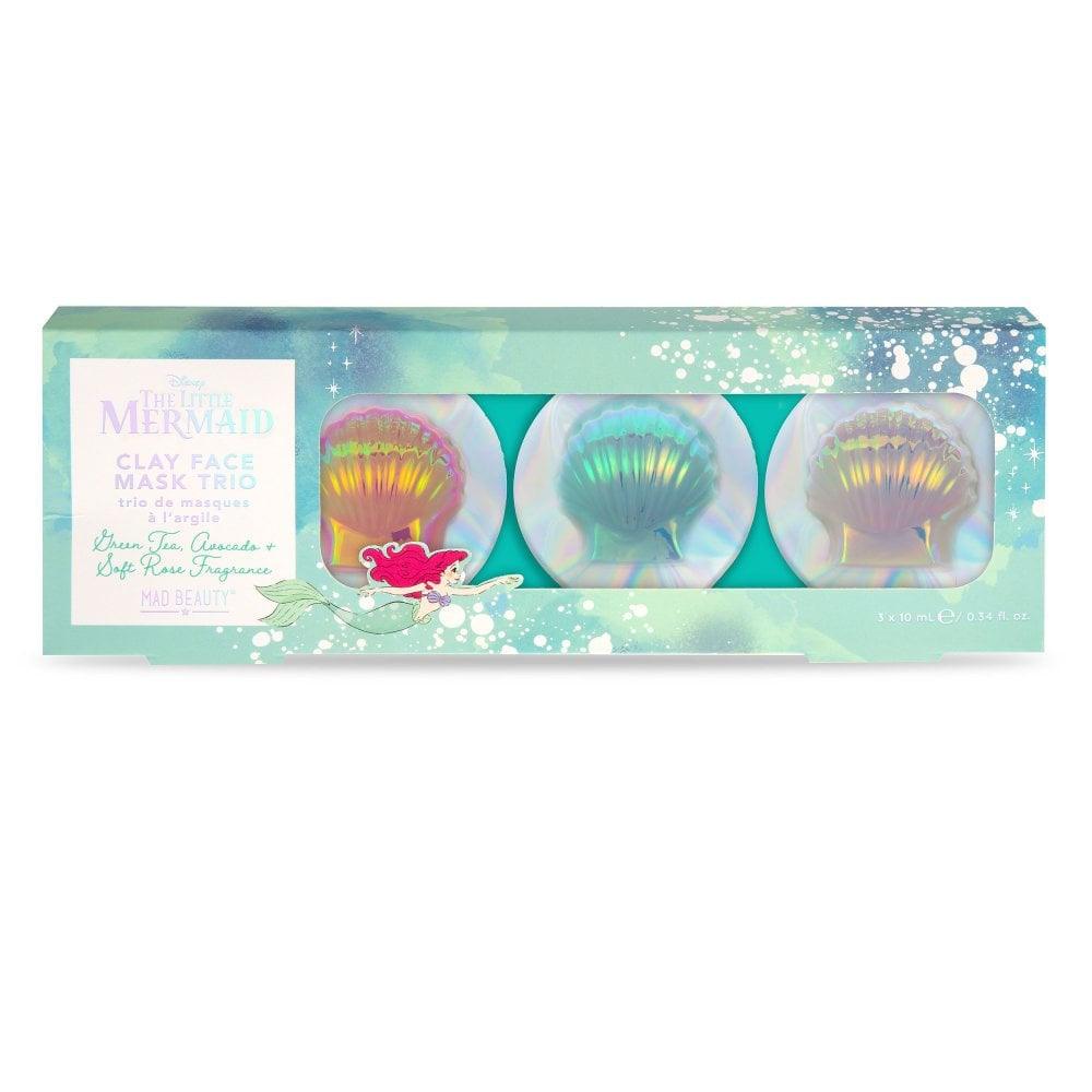 Disney Mermaid Clay Mask Trio