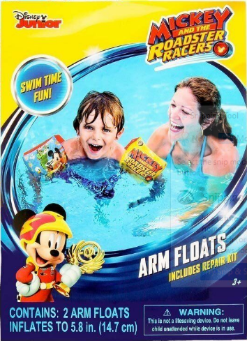 Disney Mickey and the Roadster Racers Swimming Pool Floaties