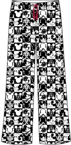Disney Mickey Checker Print Pajama Pant