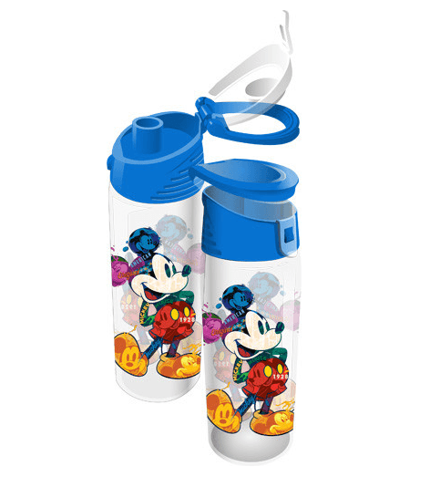 Mickey Mouse Color Collage Flip-Top Water Bottle