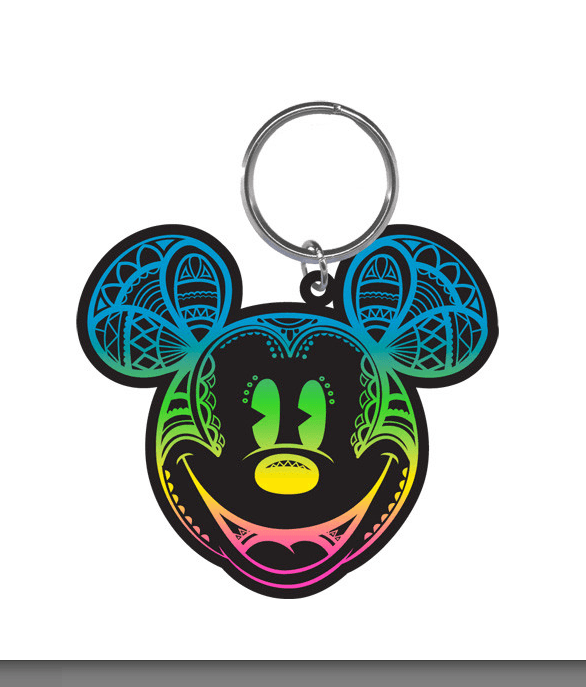 Disney Lasercut Keychain Keyring - Mickey Mouse Florida Postcard Fun