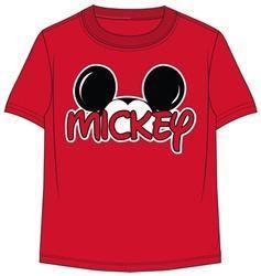 Disney Mickey Matching Family T-Shirt Plus Size Red